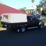 Ute Canopies White with window