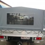 Ute Canopies Grey with window