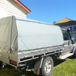 Ute Canopies Grey with window