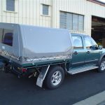 Ute Canopies Grey Window