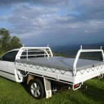 Tonneau Cover White Ute