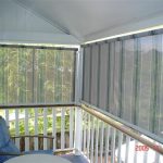 Striped Automatic Awnings