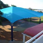 Blue shade structure