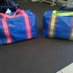 Vinyl Gear Bags Blue