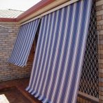 Side Chanel Automatic Awning Patterned Stripes